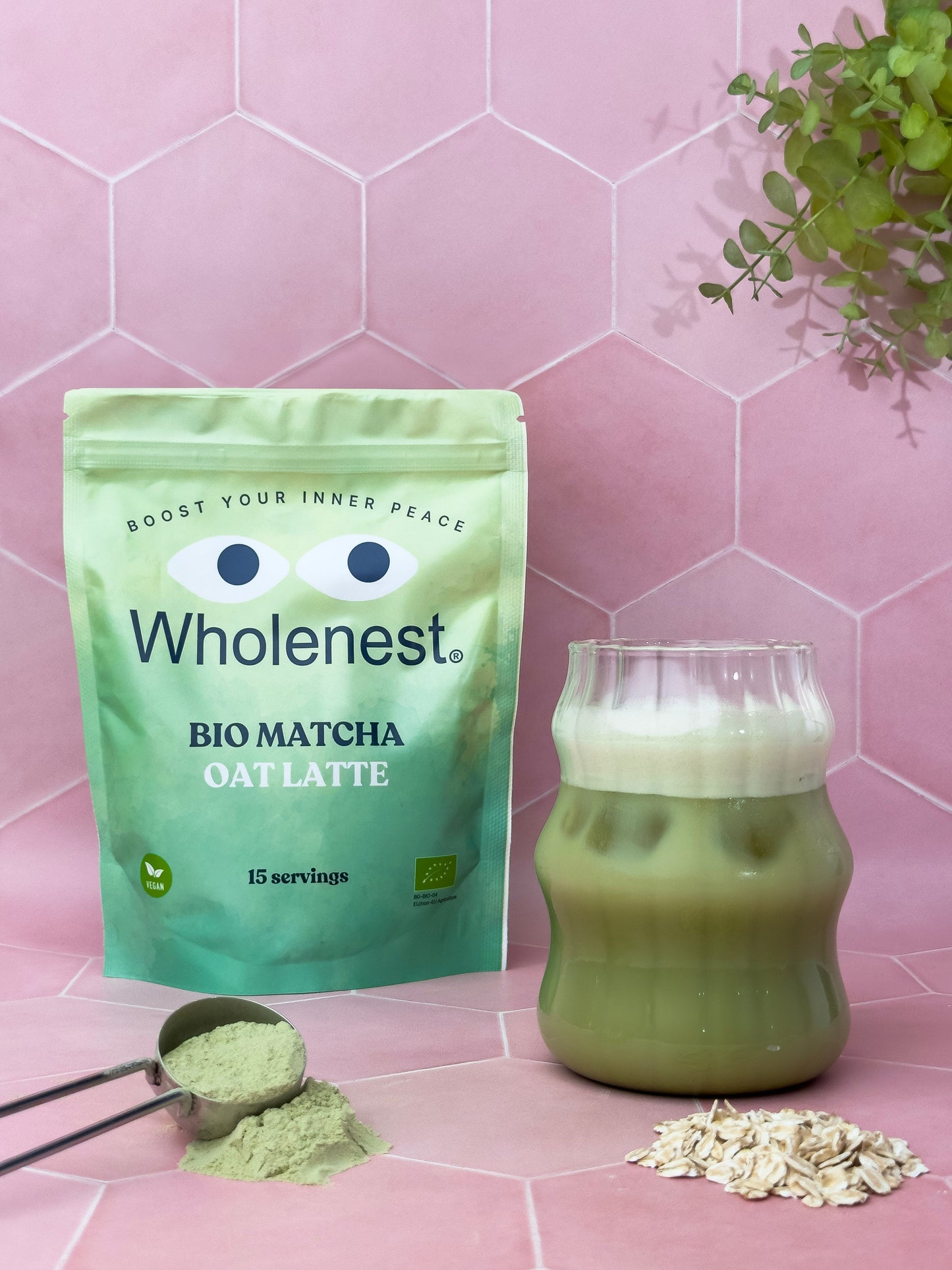 Био Овесена Напитка - Матча Лате