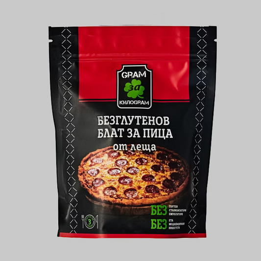 Безглутенов блат за пица от леща