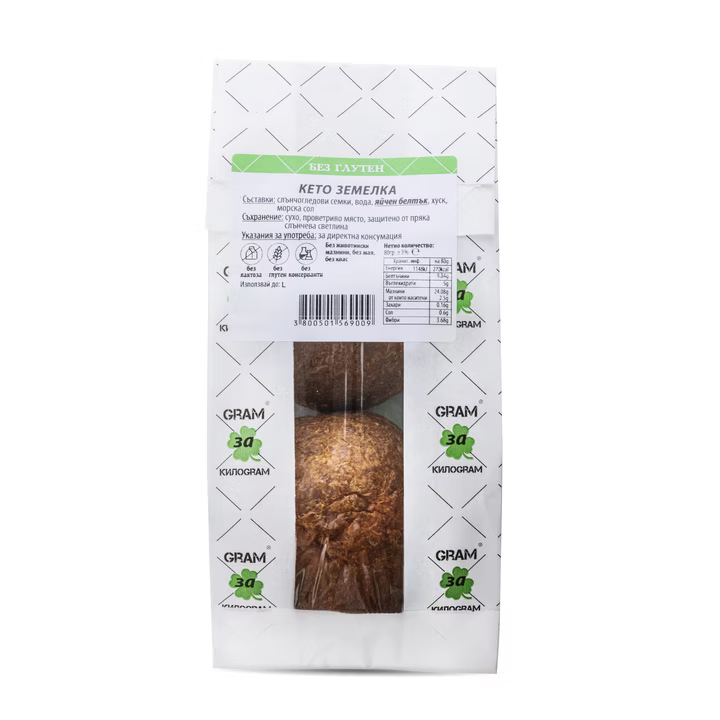 Кето земелки - 2 х 40 гр