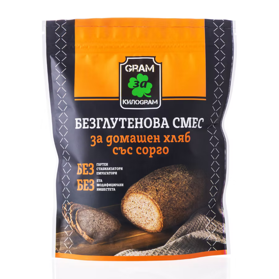 Безглутенова смес за домашен хляб със сорго - 240 гр
